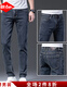 Canelin KiskhaJeans jeans men's spring and autumn new fashion trendy brand straight pants men's versatile pants youth Korean version 6621 blue regular single piece 34