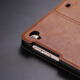 Xiaosu Adecuado para Apple iPad Case de protección iPad Tablet de cuero de cuero Pro Brown iPad5/A1474/A1475/A1476