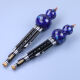 Blue Peacock T-068 Hulusi Profesional Performance Ebony Wooden Pipe Cloisonne Instrumentos musicales étnicos Sky Blue C-Tune sin libros de texto