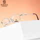 
Slowa Myopia Glasses Frame Women's Ultralight Titanium Structure Glasses Frames can be equipped with myopia and business full frame glasses SP863 SP863 Rose Gold C01 Single frame without lenses