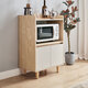 Lin's Home Modern Simple Simple Dining Soating Gabinete Sala de té Gabinetes de almacenamiento de gabinetes de almacenamiento contra la pared LS187T1