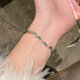 
Three Life One Life Fu brand retro feel ins bestie gift bracelet new style M1476 [Bow Bracelet]