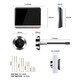 
Tiger Butler Security Door Maoyan Camera Monitoring Electronic Camera Vision Doorbell Door Mirror Real-time Monitoring Entry Door Wireless WiFi Mobile Remote Ultra-Definition Night Vision Recording Artifact Maoyan Battery Model/WiFi Remote/Induction Video 32G