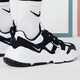
Nike (NIKE) casual shoes women's shoes 2025 autumn new sports shoes Tech Hera dad shoes running shoes FQ8107-133 DR9761-101 black and white color matching 36.5