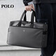 POLO travel bag men's travel bag luggage bag handbag large capacity commuter storage bag sports fitness bag business trip bag coconut gray