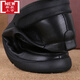 Duoxian duoxuan más zapatos de hombres de talla grande de talla de talla ancha zapatos de pie grandes zapatos gratados zapatos de cuero casual de cuero genuino verano transpirable suave suave 3893 encaje más zapatos de algodón de aleta 38