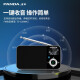 熊猫（PANDA）6210蓝牙收音机老人专用便携式多功能小型袖珍FM调频广播老年人可充电插卡小音箱随身听新款播放器 黑色【蓝牙/插卡/锂电池】