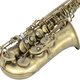 Medewey, Mid-e-Flat-Saxophoninstrument, antike Bronze-Cyan-Messing, Jazzstil MAS-702, Bronze Cyan