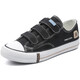 
Wuxi canvas shoes men's summer breathable low-top student cloth shoes Velcro national trend men's shoes Teen sports boy board shoes A1315 black brown 36