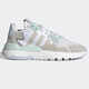 阿迪达斯 （adidas）三叶草跑步鞋女鞋春季新款NITE JOGGER运动鞋轻便休闲鞋海外直邮 EG9197 36