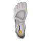 Vibram five-toe shoes for women indoor fitness training yoga dance shoes Pilates five-toe shoes breathable casual shoes VSOUL silver/light gray normal size, one size larger 37