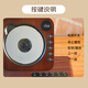THINKYA A6 CD player retro all-in-one CD player speaker record CD player Bluetooth desktop wooden audio