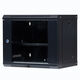 Mini small cabinet wall-mounted 9u network switching routing nas wall-mounted cabinet 6u12u monitoring chassis Hansen 4U vertical relaxation 530 high 450 deep 200