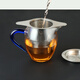 Baijie 304 stainless steel tea drain filter tea filter tea filter tea artifact tea separator tea leaf tea water separation hanging ear