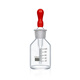 
Glass drop bottle for Keruicai Laboratory English-style scale drop bottle customizable General material brown 30ml 12162