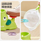 Mom and dad children's toys foot pedal flying saucer outdoor toys for boys and girls bamboo dragonfly flying saucer little elephant barking pedal ejection flying saucer