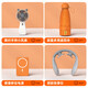 Bell Summer Souvenirs Business Gift Custom Logo Company Event Angestellter Gedenkpreisgeschenk Geschenk für Kunden Stahl Black-Coffee Cup + Massagegeräte + Regenschirm + Power Bank