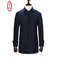 Ding Tong Wool Jacket Mid-Length Lapel Lapel Business Casual Solid Color Loose Windbreaker Men's Liner Autumn and Winter Men's New Product Navy Blue 185