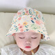 Rabbit Big Wen recién nacido Baby and Wathler Spring y verano Estilo delgado 0-3-6-12 meses Baby Girl Cotton Sun Visor para niños Hat recién nacido Xiaoqiu Beige Court Hat 40-48cm (3-20 meses recomendado)