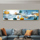 
Mo Hua Lulin Modern Simple Bedroom Decoration Painting Warm and Romantic Bedside Painting Hotel Hotel B&B Room Hanging Painting Background Wall Painting 03 Shilai Run 12146 200*60 Gold Frame (Diamond Inlay Painting) Customized Size