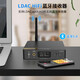 Yimo Acoustics Multifunctional Desktop Desktop Decoder LDAC Bluetooth Receiver Speaker Special Class A Headphone Amplifier HiFi Fever DSD512 Hard Solution Professional Audio DAC DS600-Elegant Black