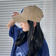 Official men's and women's hats, professional baseball base casual hats, baseball caps, sun hats, couples soft top baseball hats, birthday gifts, Los Angeles Dodgers/beige/66 One size F