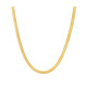 DL 1998 Fat Donglai same style 18k gold snake bone necklace for women 2025 new versatile light luxury color gold and silver clavicle chain temperament l8k gold snake bone chain versatile basic style