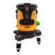 
Laise laser level indoor 2-line infrared 5-line level 6860 device green light outdoor high-precision 671 strong light thin line Laise 2-line LSG671SD double electric + 1.6-meter tripod