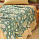 April Town Decket Deckenabdeckungen Frühlings -Nickerchen Decken Büro Büro kleiner Decken warm warmes Einzelsofa Klimaanlage Decke Peacock Green KH1694KH1695 200*230 cm