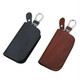 Suitable for Land Rover Range Rover Leather Key Pack Aurora Discovery God Walk 4 God Walker 2 Car Key Pack for Universal Men and Women Square Land Rover Black (Top Leather)
