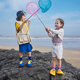 Tylanis Summer New Children's Slippers для мальчиков и девочек Sandals Hole Обувь милая толстая подошва не скольжения против Collision Yellow/Brown 28 Внутренняя длина 18,0 Подходит для длины ног 17,5