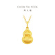 Chow Tai Fook kleine Version Velvet Fulu Gour Gold Pendell