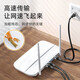 山泽 六类网线 CAT6类千兆网络连接线 工程家用电脑宽带8芯双绞金属屏蔽头成品跳线 黑20米 GWD6200
