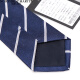 North Martin tie men's formal business tie 7.5cm wide blue without clip