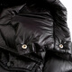 New Year's shiny men's down jacket men's jacket thickened warm brand new winter style black L 110-130Jin [Jin equals 0.5 kg]