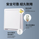 SIEMENS Zhidian series elegant white switch socket panel power wall socket household wall concealed type 86 oblique five-hole socket