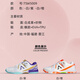 Loki Tischtennis Schuhe Sommer Neue Arthur -Serie Special Table Tennisschuhe atmungsaktiv und komfortables Wettbewerbstraining Spezial Sneakers 2024 Neues Modell - Arthur -Serie TSW5009 -White/Orange 39 245