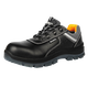 Zhongmai ZM698 safety shoes, steel toe anti-smash, head layer lychee embossed cowhide PU outsole wear-resistant and non-slip labor-safe shoes, size 36