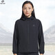 Tantuo TECTOP Tantuo Outdoor Spring and Autumn Men's and Women's Stretch Sports Trench Coat Loose Breathable Casual Clothes Classic Black Men's Model XL