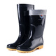 Botas de lluvia de tubo alta de pinzhide al aire libre botas de agua resistentes al desgaste al aire libre no son fáciles de resbaladizo zapatos de goma resistentes al agua 42