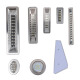 Range hood integrated stove lamp accessories LED cold light lighting lamps of various brands universal rectangular lamp round lamp ceiling lamp 120-1 size 12033mm round negative plug/