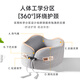 Slaiyi u-shaped pillow neck pillow portable travel neck memory foam car inflatable U-shaped airplane nap u-shaped headrest