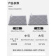 Bad Little Pet (HUAIXIAOCHONG) Universal Dog Toilet Dog Toilet Tablet Pet Supplies Teddy Small and Medium-sized Dog Puppies Dog Urinal Potty Gray Large Size (within 60 Jin [Jin equals 0.5 kg]) with column + inducer