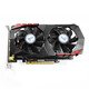 MingXIN GTX1050TI-4GBD5 independent graphics/chicken eating/game/high-definition video/low power consumption/interest-free shopping Vision Wind GTX1050TI 4GBD5-Dual Fans
