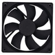 9225 1238 Inverter DC welding machine accessories cooling fan small fan DC24V 220 380 12*38 220V