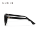 
Gucci (GUCCI) square frame slimming glasses Gucci sunglasses women driving sun protection sunglasses men luxury glasses Gift GG0637SK-001 black