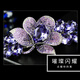 Sangma Lily Flower Hairpin High-end Horizontal Clip Spring Clip Hairpin Hair Accessory Birthday Gift Teacher's Day Gift Practical