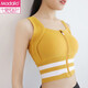 Modal frontal Zipper Running Fitness Beauty Back Sports Sports para mujeres a prueba de shock y anti-sagging getming yoga fijo 826# verde [sugerido 95-110jin [Jin equivale a 0.5 kg]]]