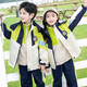 Xinkepaier primary school uniform set for windbreaker three-piece autumn children's class uniform autumn winter clothes kindergarten garden clothes spring and autumn style boys winter summer four-piece set = A713+6627 170