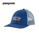 巴塔哥尼亚（Patagonia）运动网眼透气低冠 鸭舌遮阳棒球帽 时尚帽子P6-logo 38283 BLK 均码